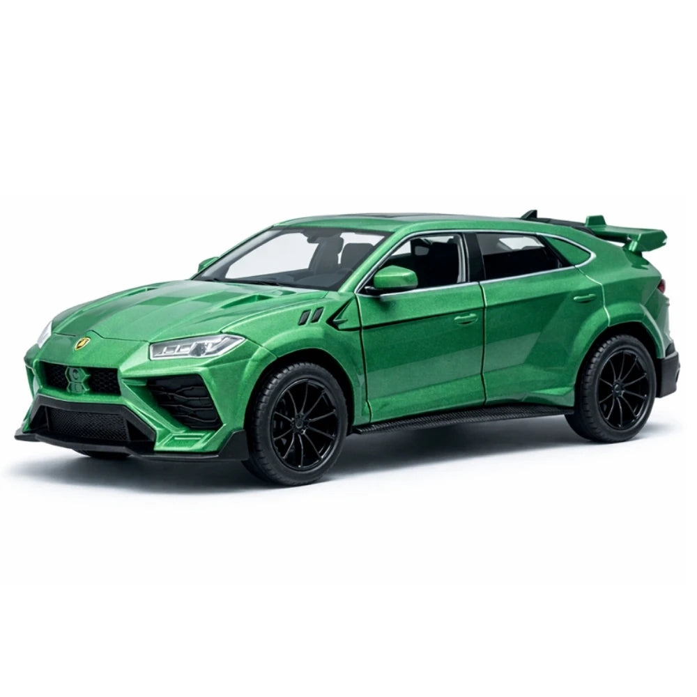 [TOY] 1:32 Lamborghini 2023 Urus Mansory Green Model Car Die-Cast