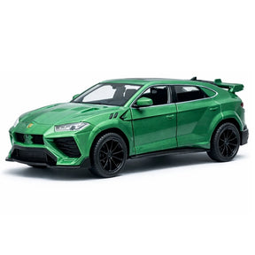 [TOY] 1:32 Lamborghini 2023 Urus Mansory Green Model Car Die-Cast