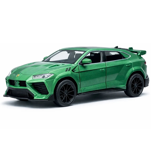 [TOY] 1:32 Lamborghini 2023 Urus Mansory Green Model Car Die-Cast