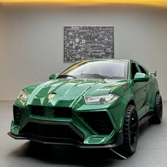 [TOY] 1:32 Lamborghini 2023 Urus Mansory Green Model Car Die-Cast