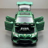 [TOY] 1:32 Lamborghini 2023 Urus Mansory Green Model Car Die-Cast
