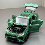 [TOY] 1:32 Lamborghini 2023 Urus Mansory Green Model Car Die-Cast