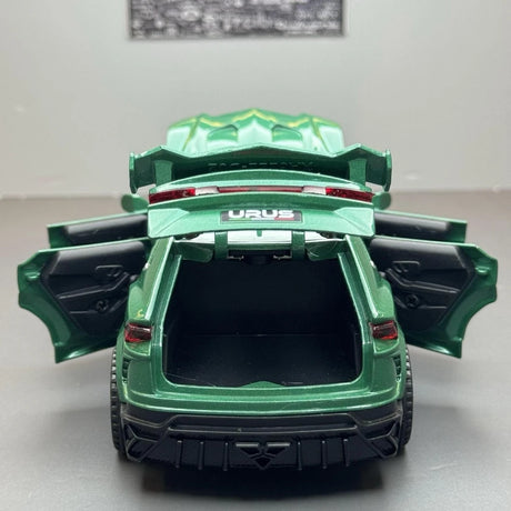 [TOY] 1:32 Lamborghini 2023 Urus Mansory grön modellbil Die-Cast