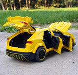 [TOY] 1:32 Lamborghini 2023 Urus Mansory jaune voiture miniature Die-Cast