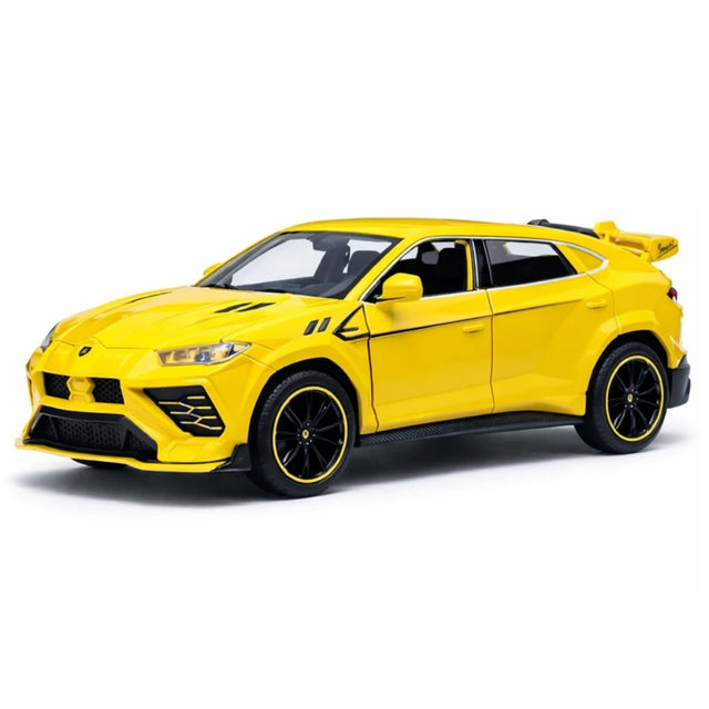 [TOY] 1:32 Lamborghini 2023 Urus Mansory jaune voiture miniature Die-Cast