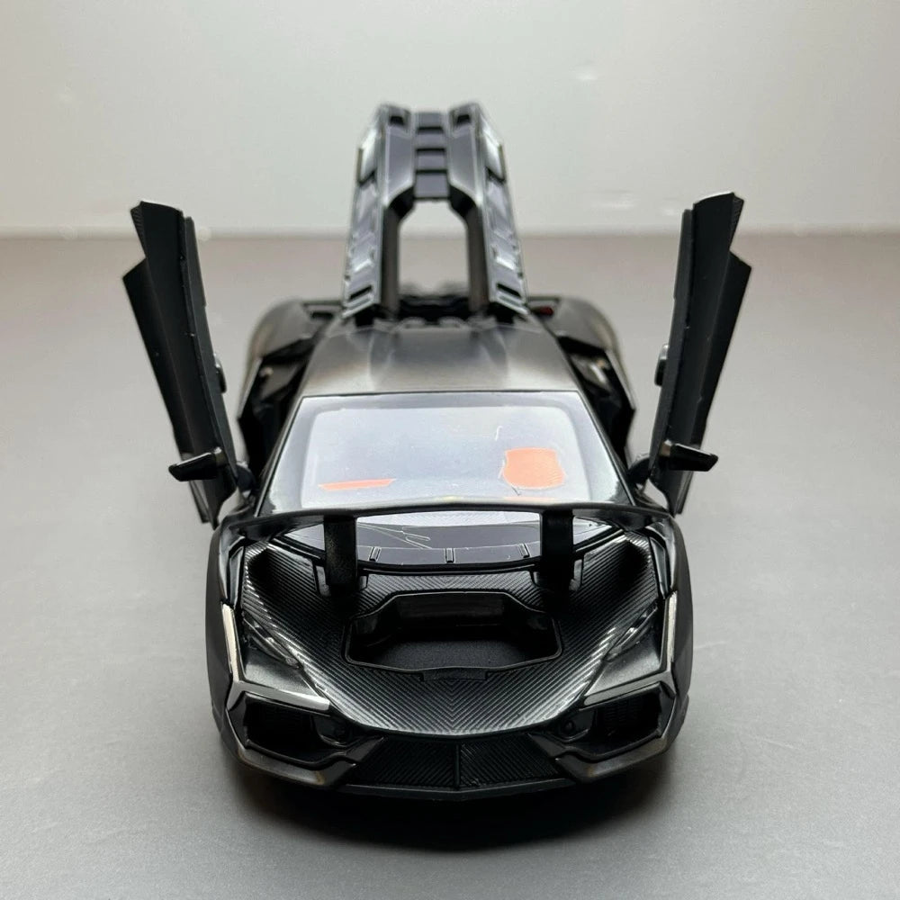 [TOY] 1:32 Lamborghini 2024 Revuelto Black Model Car Die-Cast