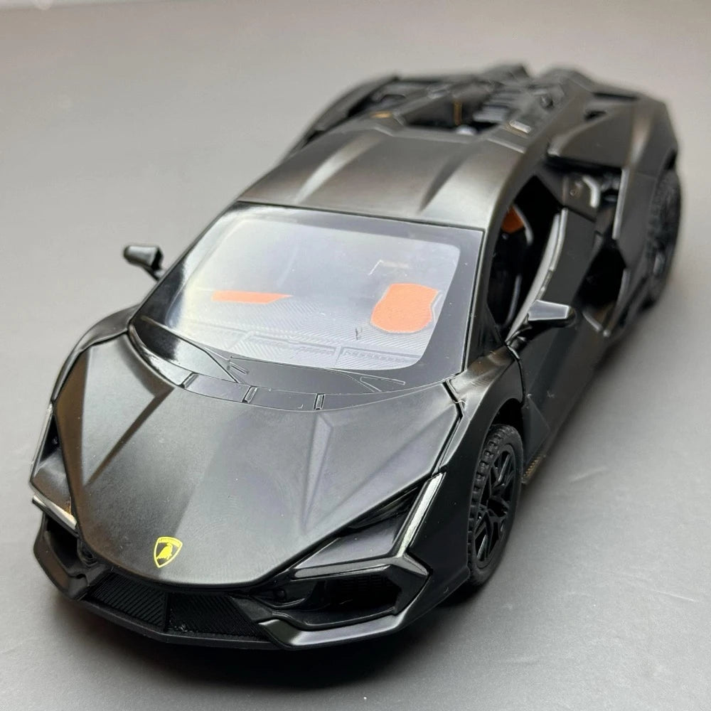 [TOY] 1:32 Lamborghini 2024 Revuelto Black Model Car Die-Cast