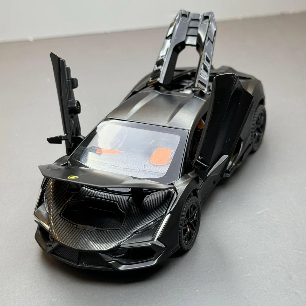 [TOY] 1:32 Lamborghini 2024 Revuelto Black Model Car Die-Cast