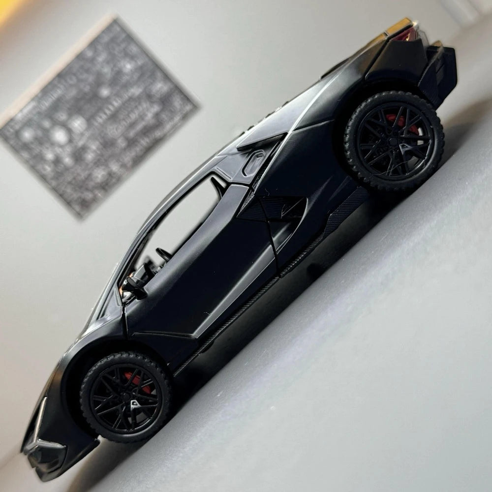 [TOY] 1:32 Lamborghini 2024 Revuelto Black Model Car Die-Cast