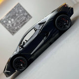 [TOY] 1:32 Lamborghini 2024 Revuelto svart modellbil Die-Cast