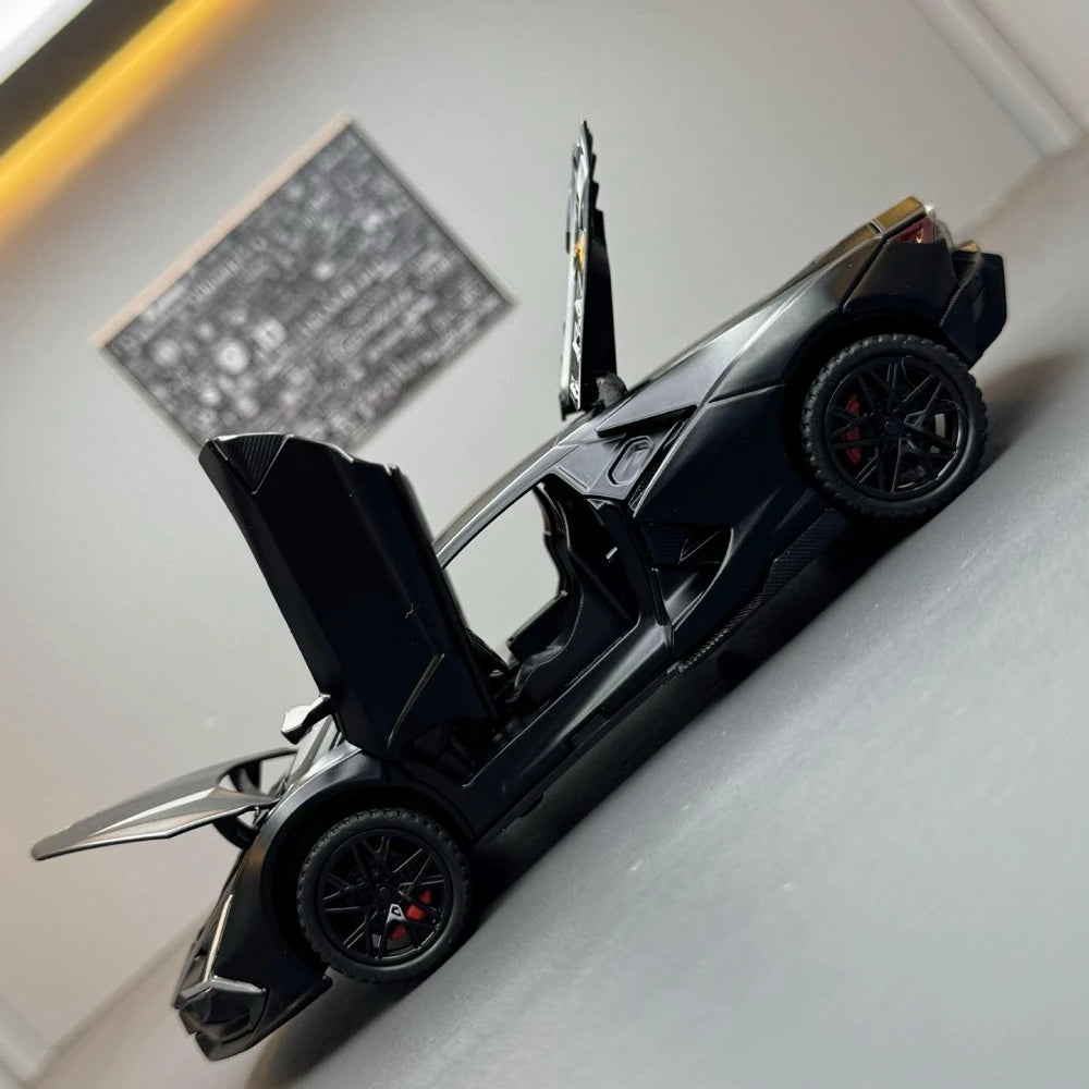 [TOY] 1:32 Lamborghini 2024 Revuelto Black Model Car Die-Cast