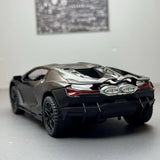 [TOY] 1:32 Lamborghini 2024 Revuelto svart modellbil Die-Cast