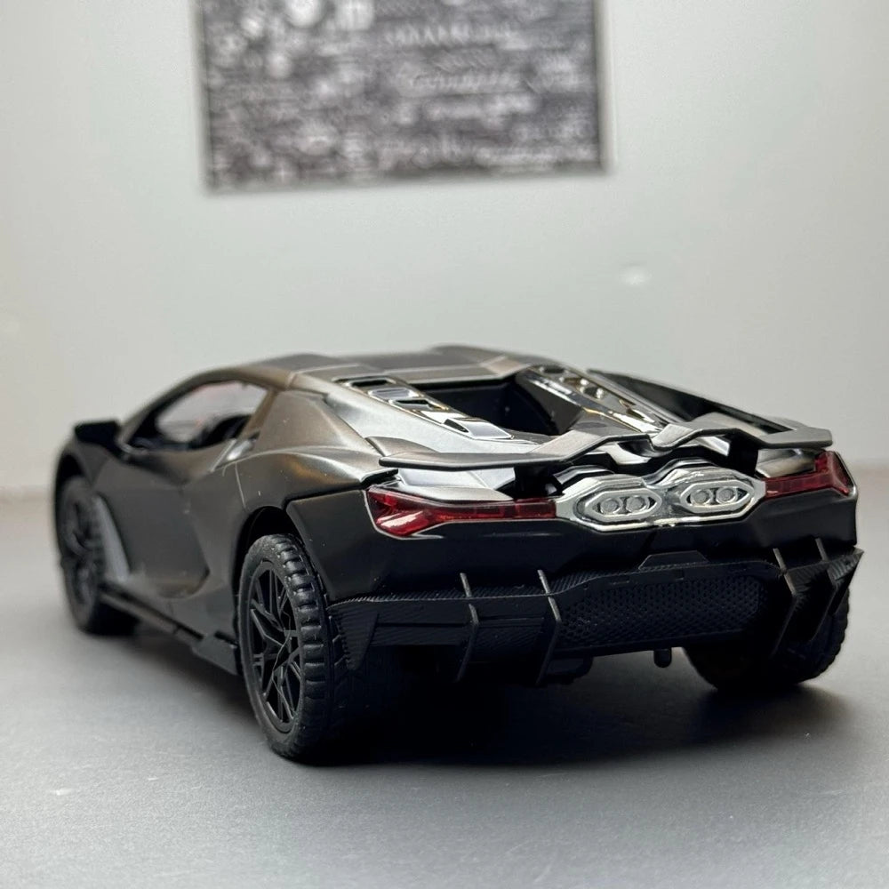 [TOY] 1:32 Lamborghini 2024 Revuelto Black Model Car Die-Cast