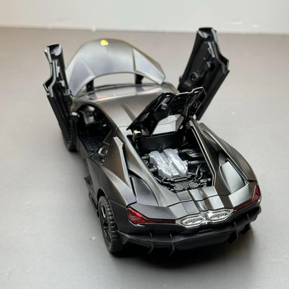 [TOY] 1:32 Lamborghini 2024 Revuelto Black Model Car Die-Cast