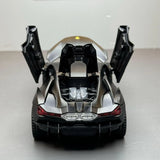 [TOY] 1:32 Lamborghini 2024 Revuelto svart modellbil Die-Cast