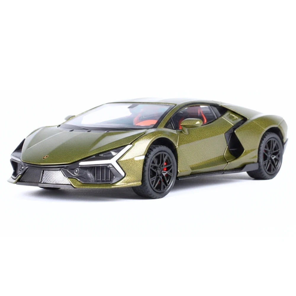 [TOY] 1:32 Lamborghini 2024 Revuelto verde modellino di auto Die-Cast