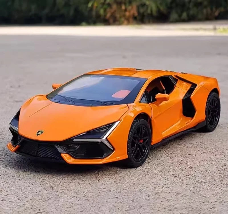 [TOY] 1:32 Lamborghini 2024 Revuelto arancione modellino di auto Die-Cast