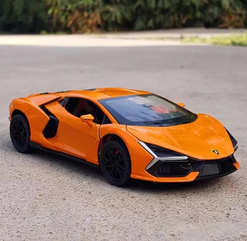 [TOY] 1:32 Lamborghini 2024 Revuelto arancione modellino di auto Die-Cast