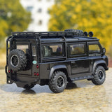 [TOY] 1:32 Land Rover 1990 Defender Van Black Model Car Die-Cast