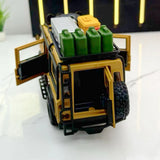 [TOY] 1:32 Land Rover 1990 Defender Van Yellow Model Car Die-Cast