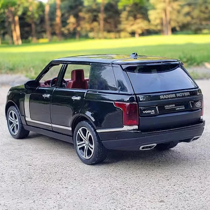 [TOY] 1:32 Land Rover 2012 Range Rover L405 Black Model Car Die-Cast