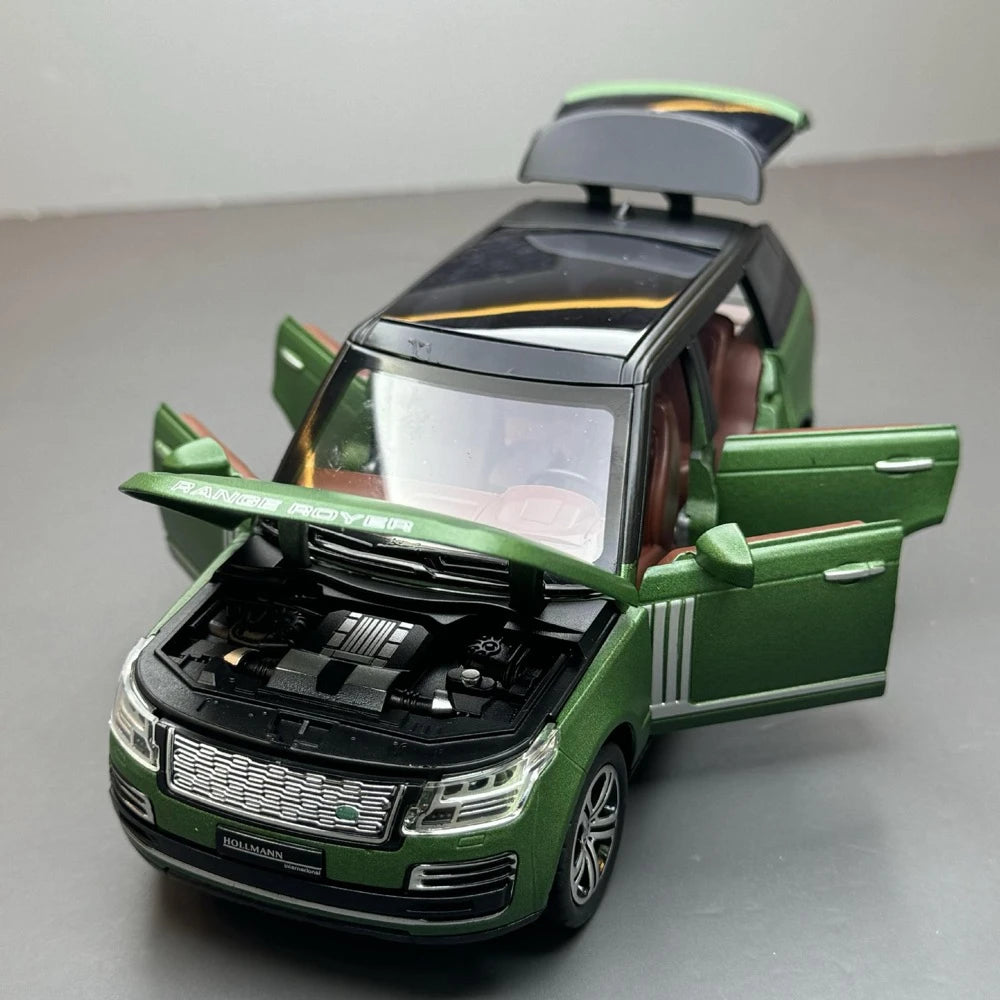 [TOY] 1:32 Land Rover 2012 Range Rover L405 verde modellino di auto Die-Cast