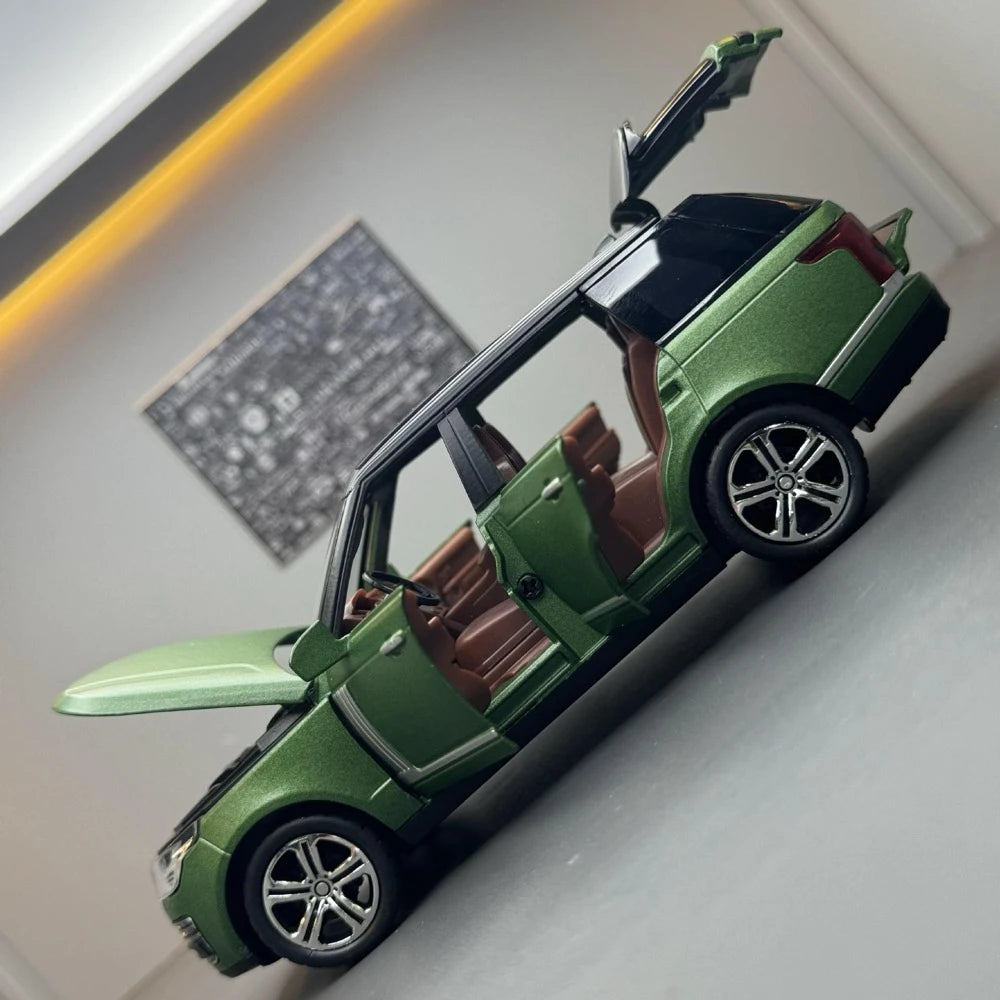 [TOY] 1:32 Land Rover 2012 Range Rover L405 verde modellino di auto Die-Cast
