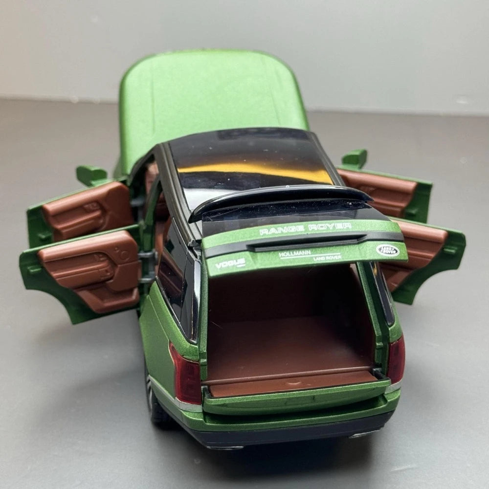 [TOY] 1:32 Land Rover 2012 Range Rover L405 Green Model Car Die-Cast