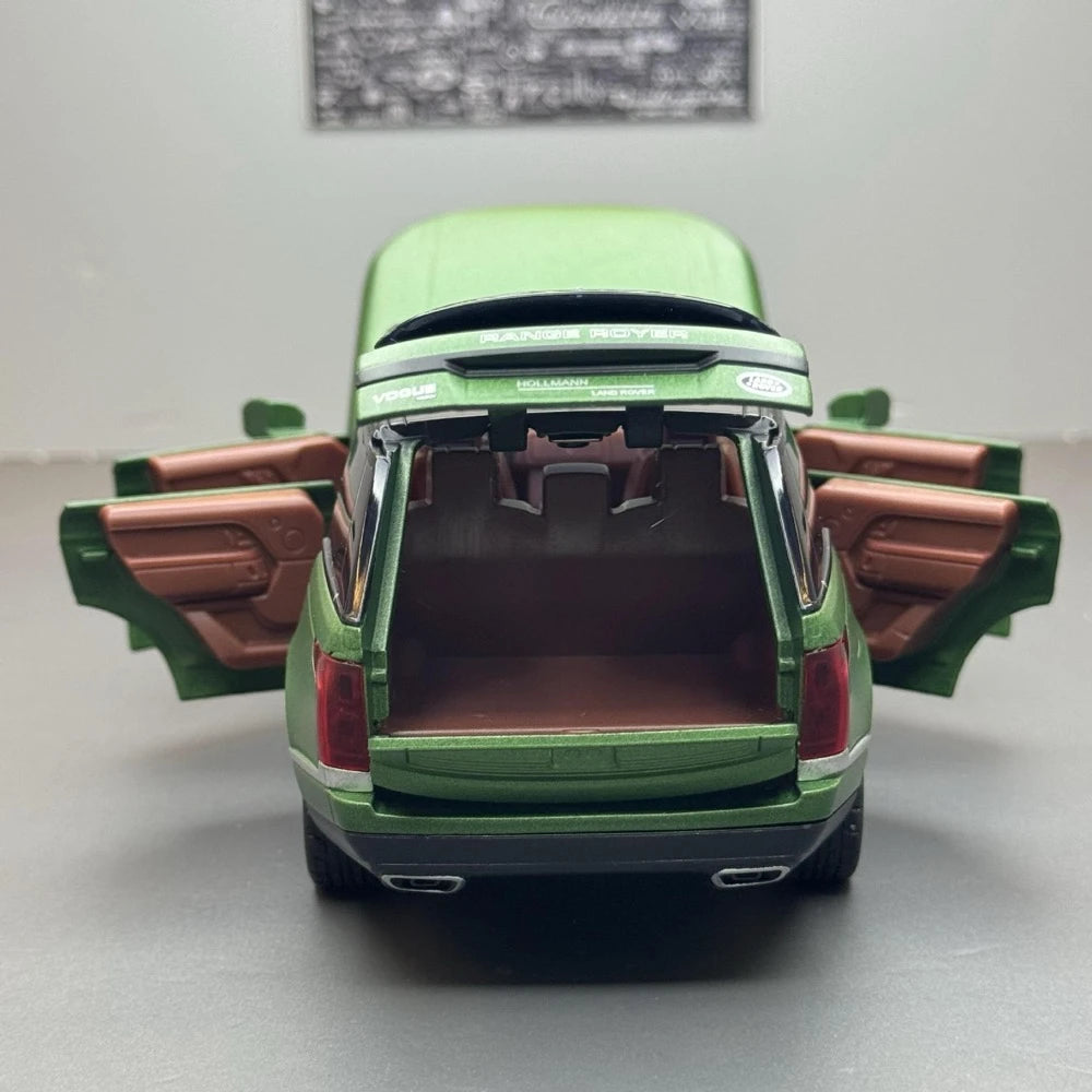 [TOY] 1:32 Land Rover 2012 Range Rover L405 verde modellino di auto Die-Cast