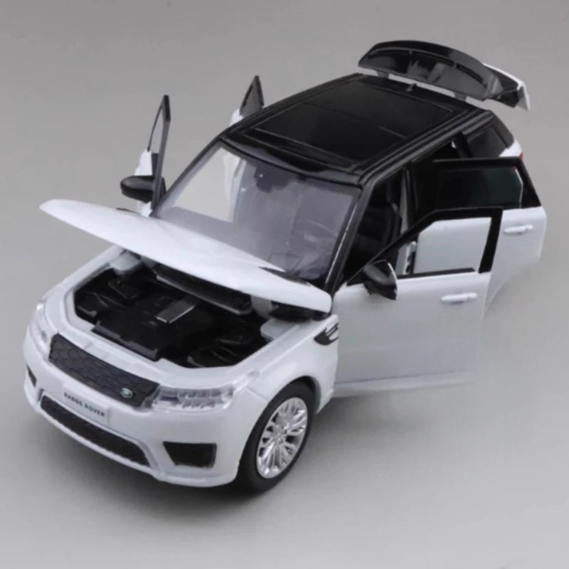 [TOY] 1:32 Land Rover 2012 Range Rover Sport White Model Car Die-Cast