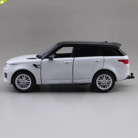 [TOY] 1:32 Land Rover 2012 Range Rover Sport vit modellbil Die-Cast