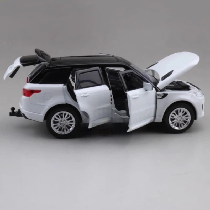 [TOY] 1:32 Land Rover 2012 Range Rover Sport White Model Car Die-Cast