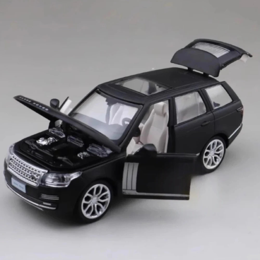 [TOY] 1:32 Land Rover 2013 Range Rover Black Model Car Die-Cast