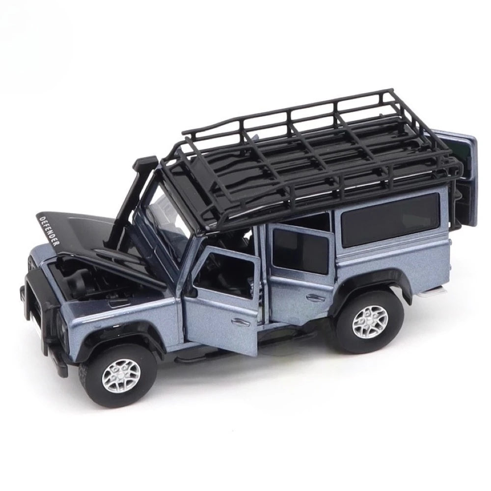 [TOY] 1:32 Land Rover 2017 Defender 110 Blue Model Car Die-Cast