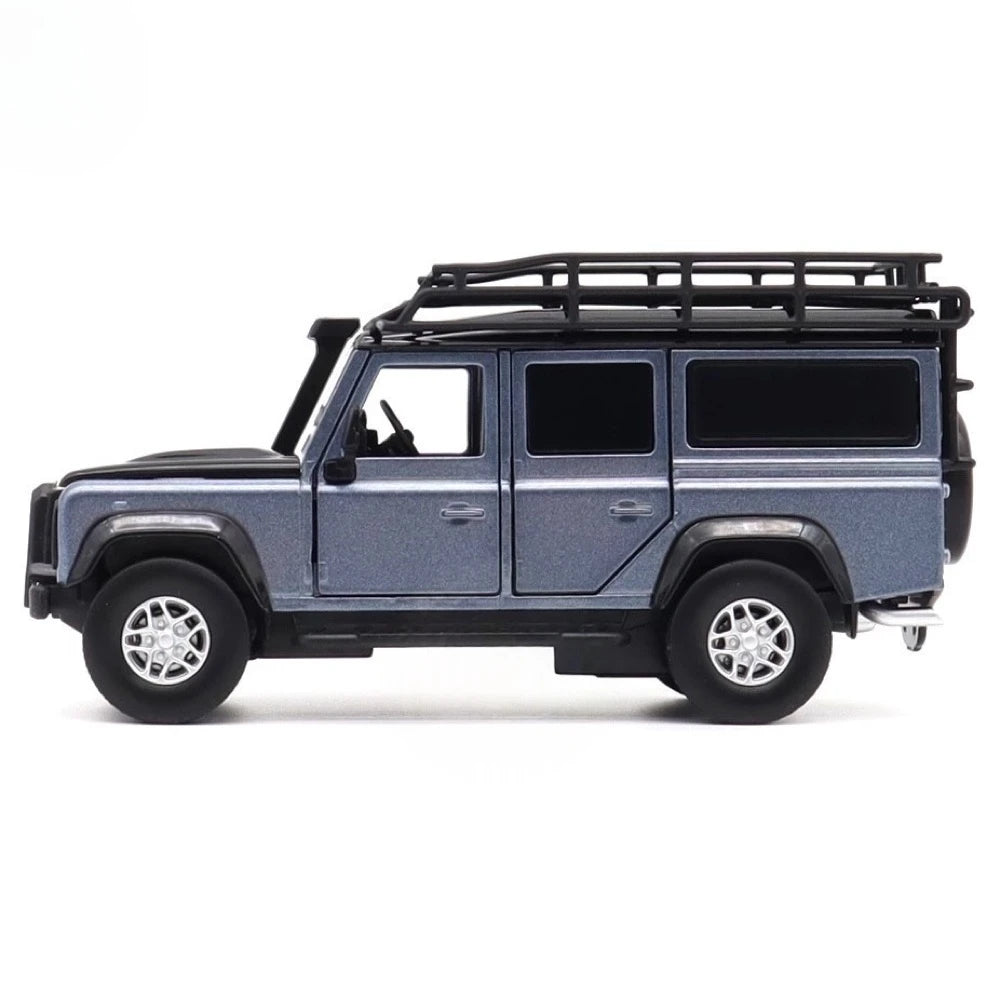 [TOY] 1:32 Land Rover 2017 Defender 110 ブルー モデルカー Die-Cast