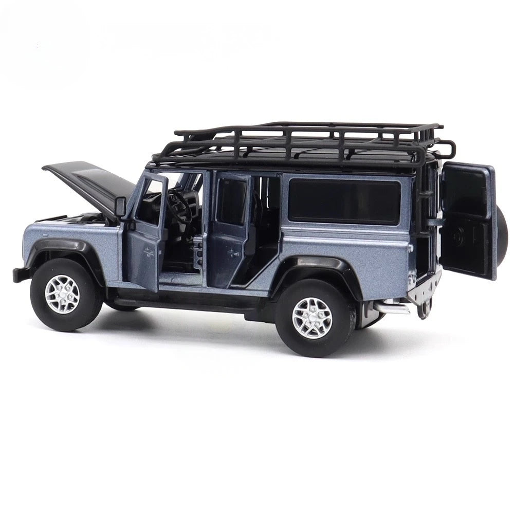 [TOY] 1:32 Land Rover 2017 Defender 110 Blue Model Car Die-Cast