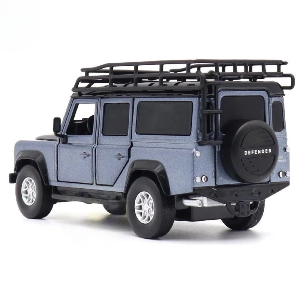 [TOY] 1:32 Land Rover 2017 Defender 110 Blue Model Car Die-Cast