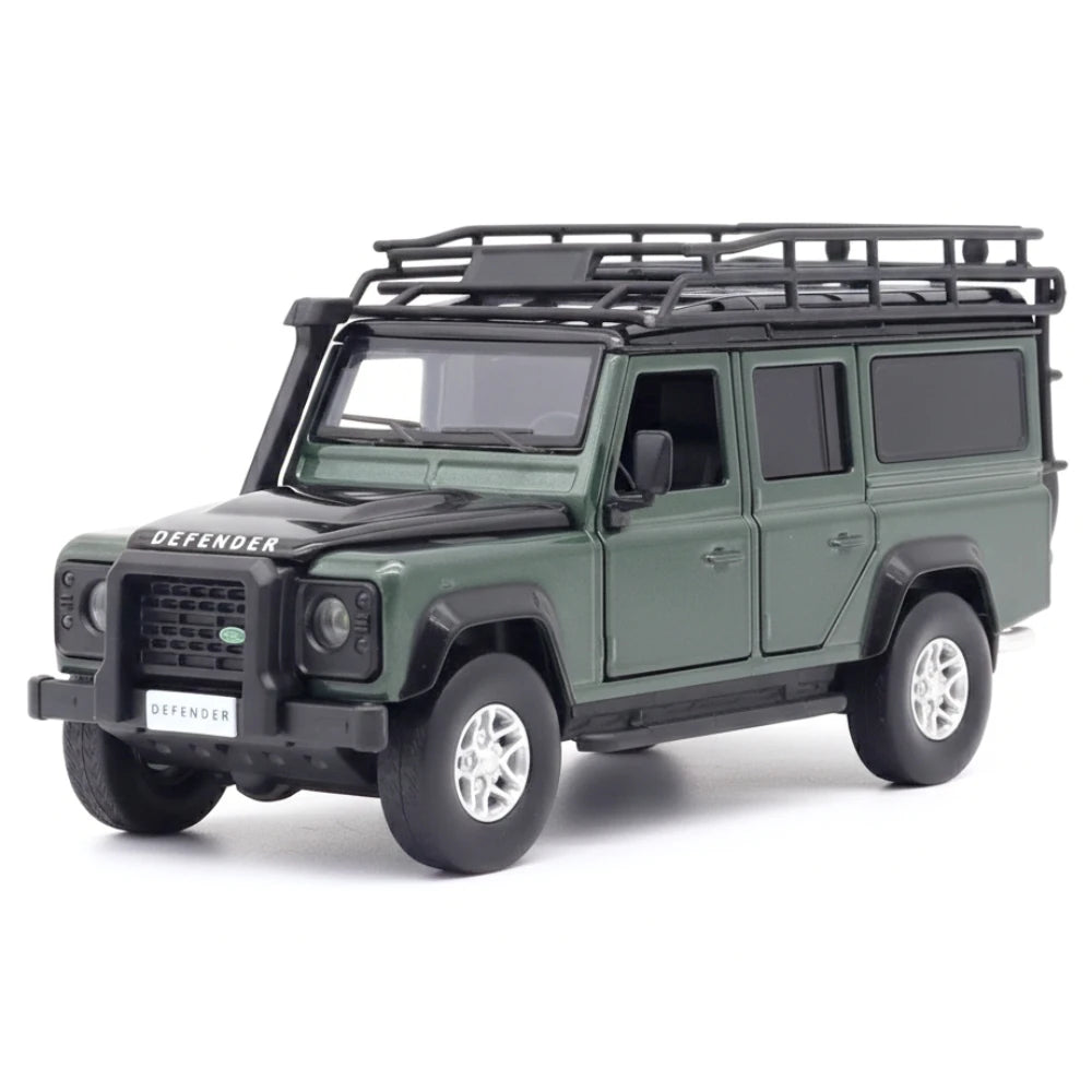 [TOY] 1:32 Land Rover 2017 Defender 110 Green Model Car Die-Cast