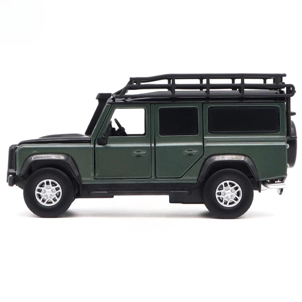[TOY] 1:32 Land Rover 2017 Defender 110 Green Model Car Die-Cast