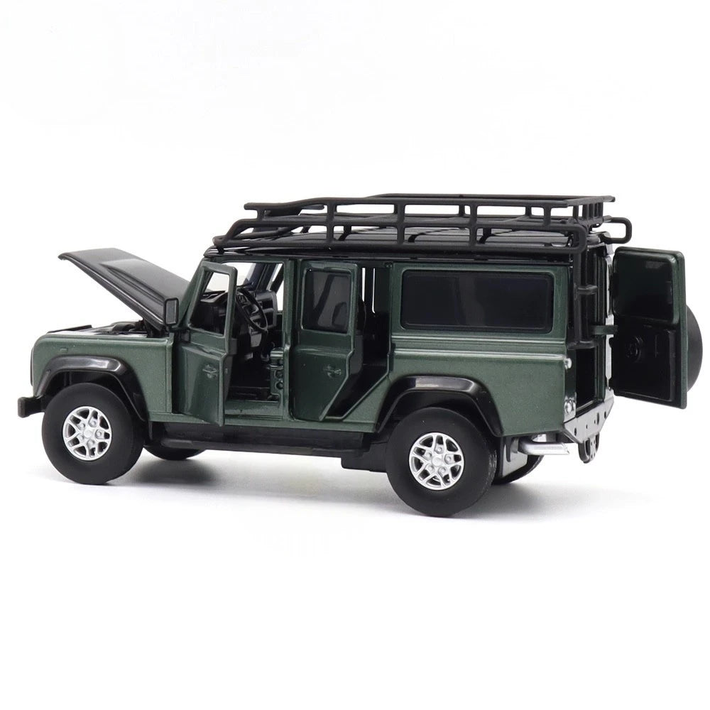 [TOY] 1:32 Land Rover 2017 Defender 110 Green Model Car Die-Cast