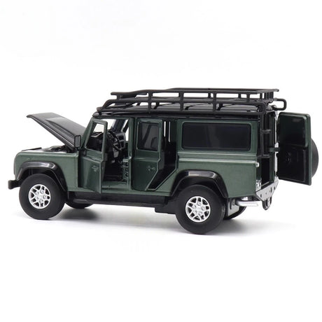 Land Rover 2017 Defender 110 Green 1:32 – Diecast Display Model Die-Cast