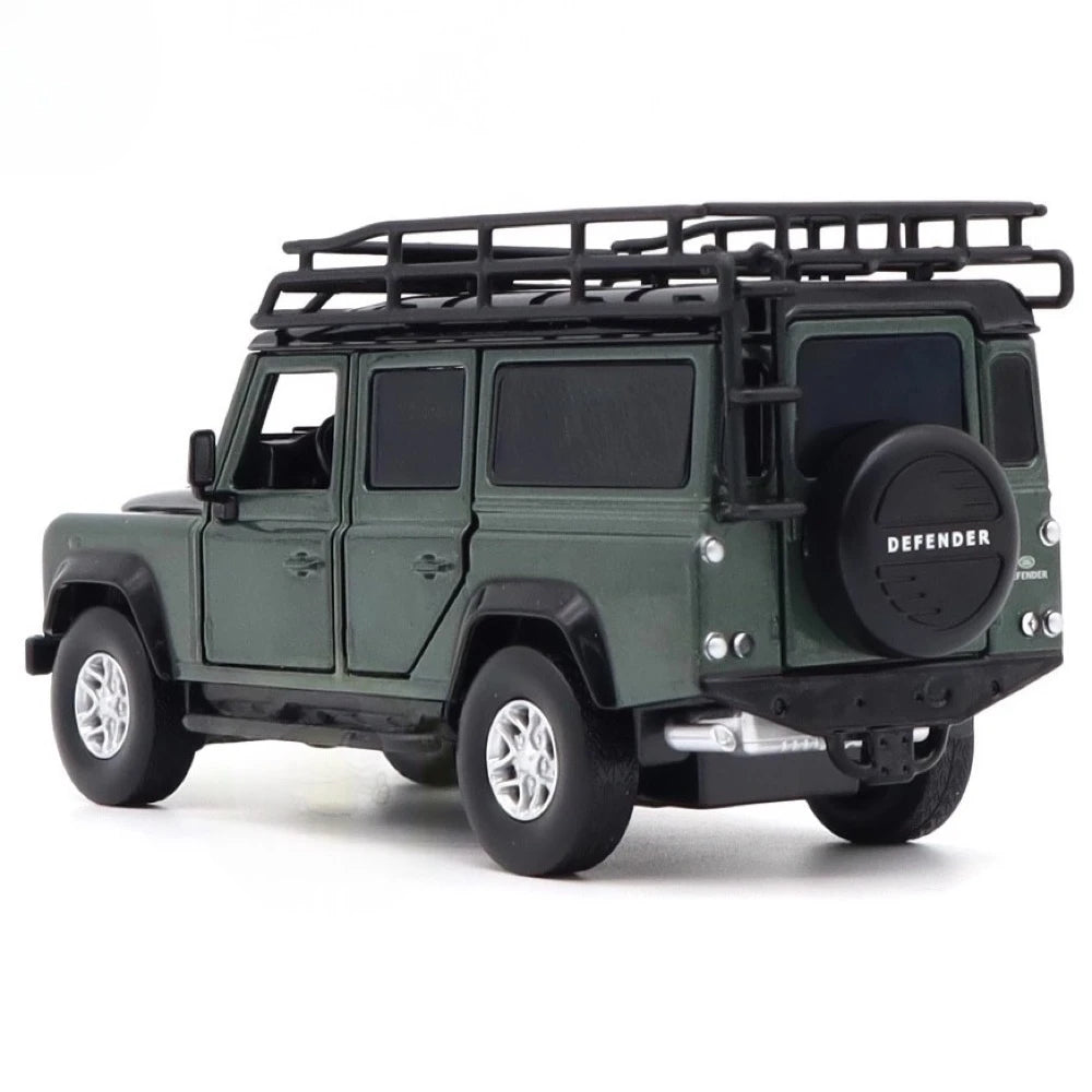 [TOY] 1:32 Land Rover 2017 Defender 110 Green Model Car Die-Cast