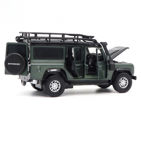 Land Rover 2017 Defender 110 Green 1:32 – Diecast Display Model Die-Cast