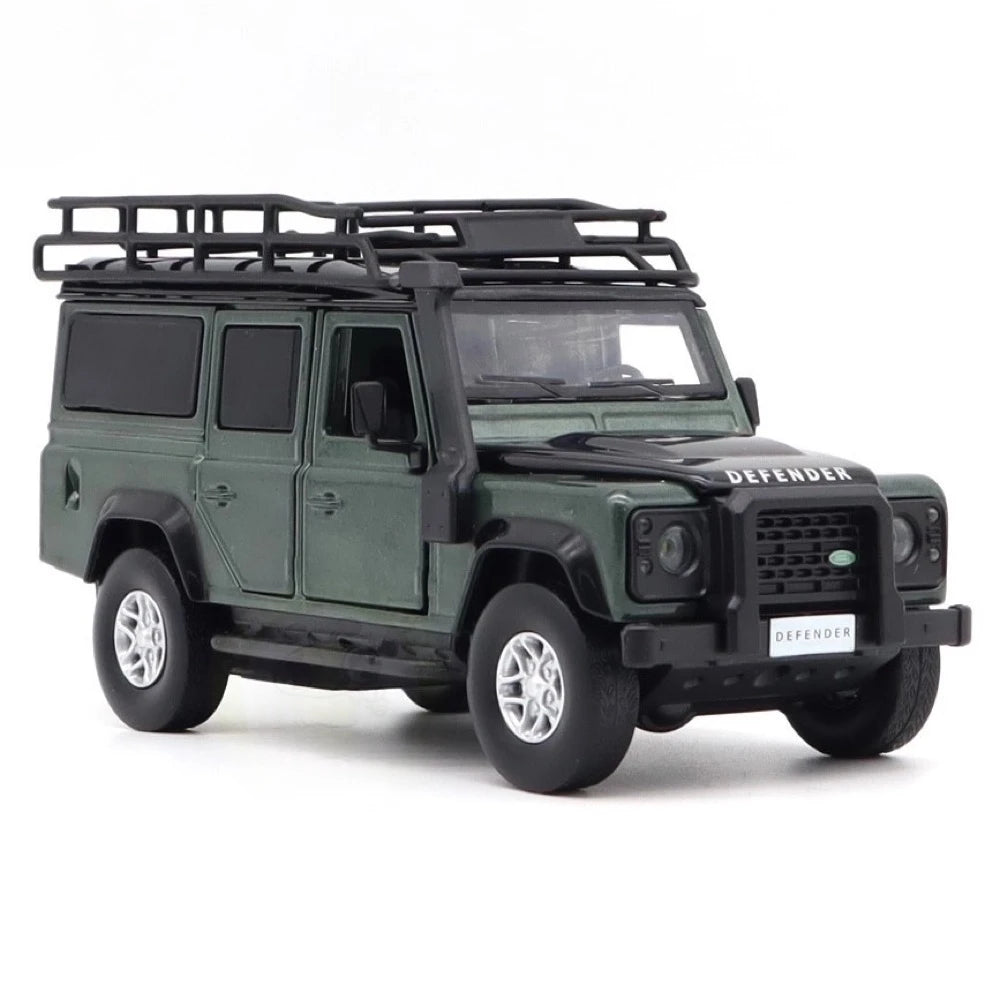 [TOY] 1:32 Land Rover 2017 Defender 110 Green Model Car Die-Cast