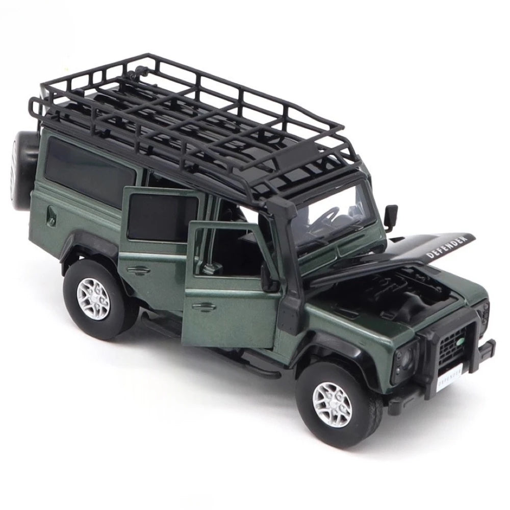 [TOY] 1:32 Land Rover 2017 Defender 110 Green Model Car Die-Cast