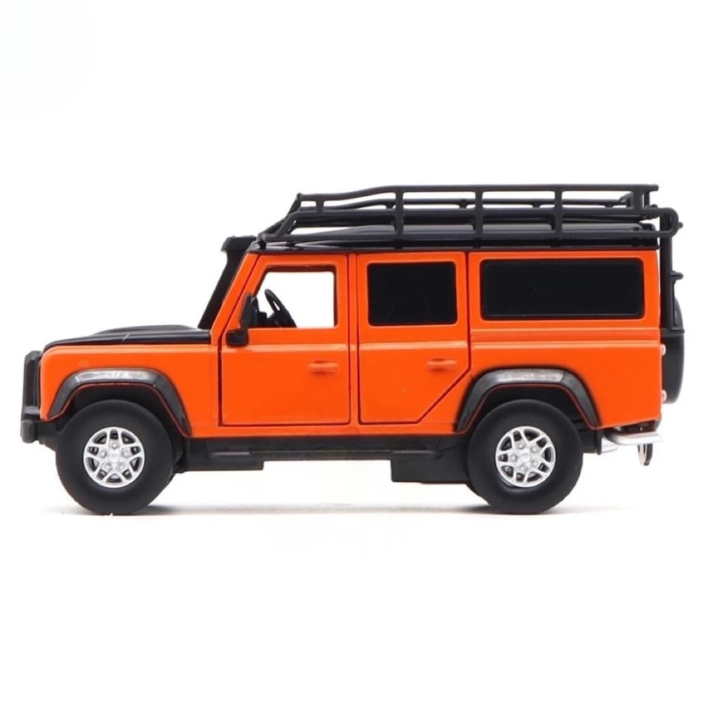 [TOY] 1:32 Land Rover 2017 Defender 110 オレンジ モデルカー Die-Cast
