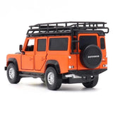 [TOY] 1:32 Land Rover 2017 Defender 110 オレンジ モデルカー Die-Cast
