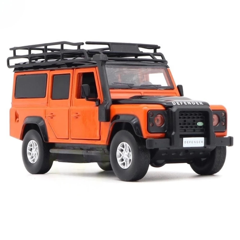 [TOY] 1:32 Land Rover 2017 Defender 110 オレンジ モデルカー Die-Cast
