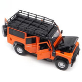 [TOY] 1:32 Land Rover 2017 Defender 110 オレンジ モデルカー Die-Cast