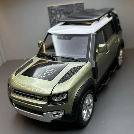 [TOY] 1:32 Land Rover 2020 Defender 110 Green Model Car Die-Cast